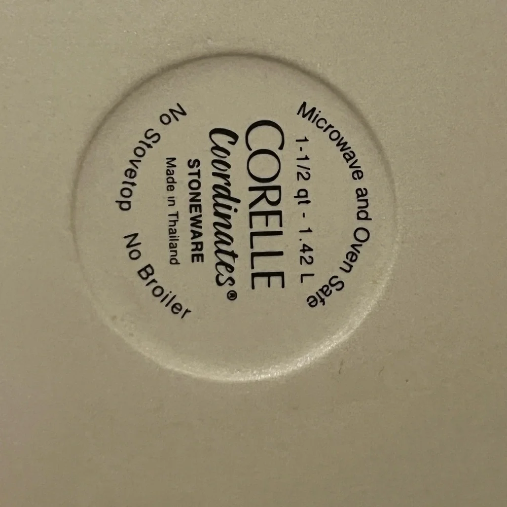 CORELLE Coordinates Stoneware Set - Picture 5 of 7